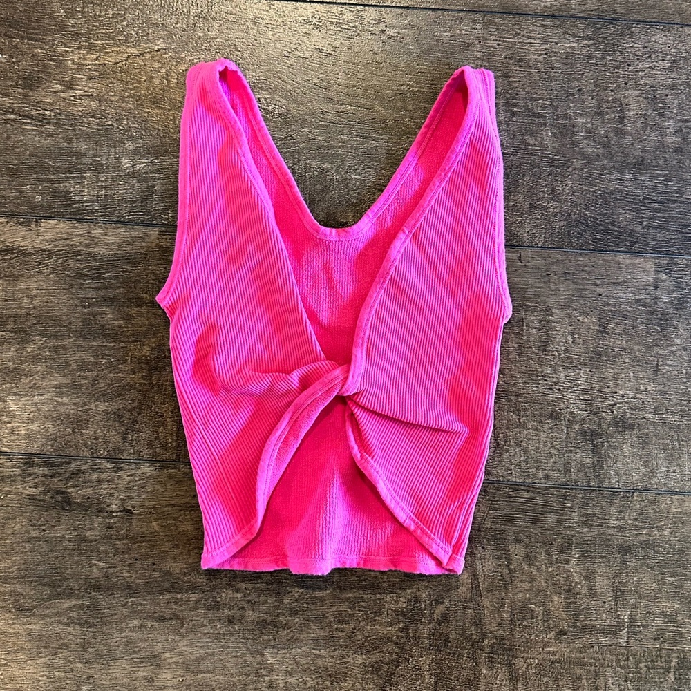 Pink top